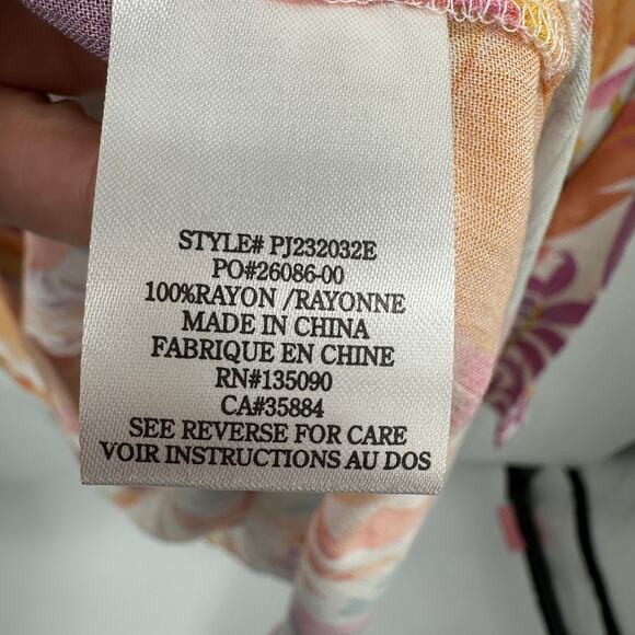 Z SUPPLY NWT Evereve Palm Multicolor Kimono Wrap // XS - Picture 11 of 14